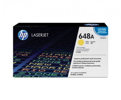 Toner Original HP 648A Amarelo ~ 11.000 Paginas
