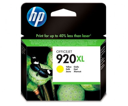 Tinteiro Original HP 920 XL Amarelo 8ml ~ 700 Paginas
