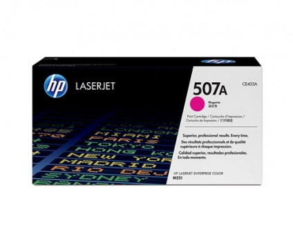 Toner Original HP 507A Magenta ~ 6.000 Paginas