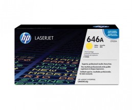 Toner Original HP 646A Amarelo ~ 12.500 Paginas