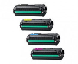4 Toners Compativeis, HP 651A Preto + Cor ~ 13.500 / 16.000 Paginas