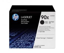 2 Toners Originais, HP 90X Preto ~ 24.000 Paginas