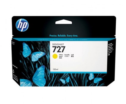 Tinteiro Original HP 727 Amarelo 130ml