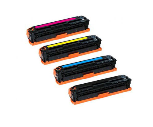 4 Toners Compativeis, HP 201X Preto + Cor ~ 2.800 / 2.300 Paginas