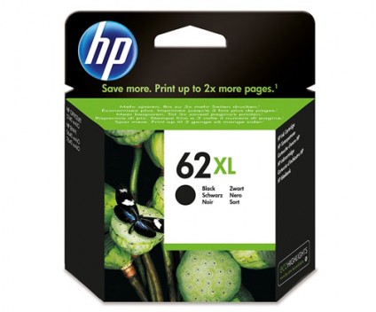 Tinteiro Original HP 62 XL Preto ~ 600 Paginas