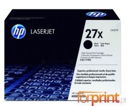 Toner Original HP 27X Preto ~ 10.000 Paginas