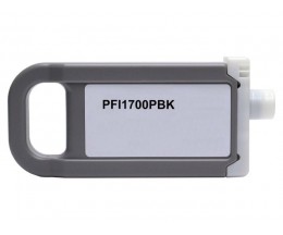 Tinteiro Compativel Canon PFI-1700 / PFI-1300 / PFI-1100 PBK Preto Foto 700ml