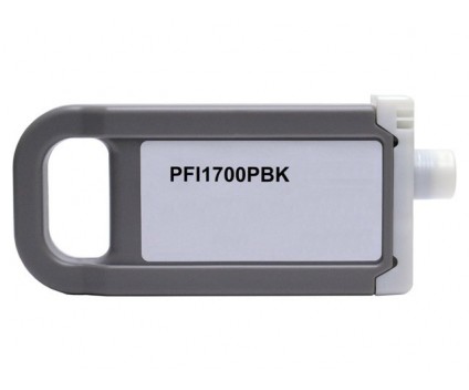 Tinteiro Compativel Canon PFI-1700 / PFI-1300 / PFI-1100 PBK Preto Foto 700ml