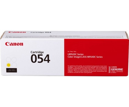 Toner Original Canon 054 Amarelo ~ 1.200 Paginas