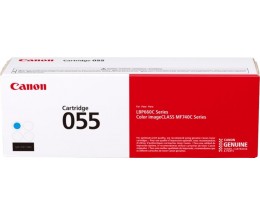 Toner Original Canon 055 Cyan ~ 2.100 Paginas