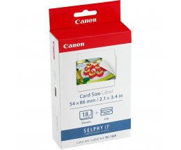 Tinteiro Original Canon KC-18IF + 18 folhas 54mm x 86mm