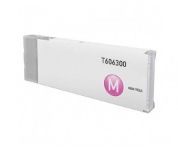 Tinteiro Compativel Epson T6063 Magenta Vivido 220ml