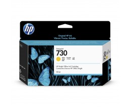 Tinteiro Original HP 730 Amarelo 130ml