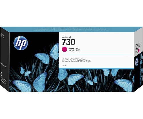 Tinteiro Original HP 730 Magenta 300ml