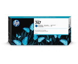 Tinteiro Original HP 747 Azul 300ml