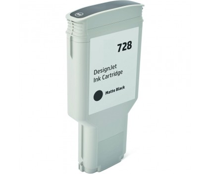 Tinteiro Compativel HP 728 Preto Matte 300ml