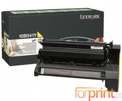 Toner Original Lexmark 10B041Y Amarelo ~ 6.000 Paginas