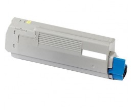 Toner Compativel OKI 43865729 Amarelo ~ 6.000 Paginas